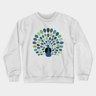 Peacock Time Crewneck Sweatshirt